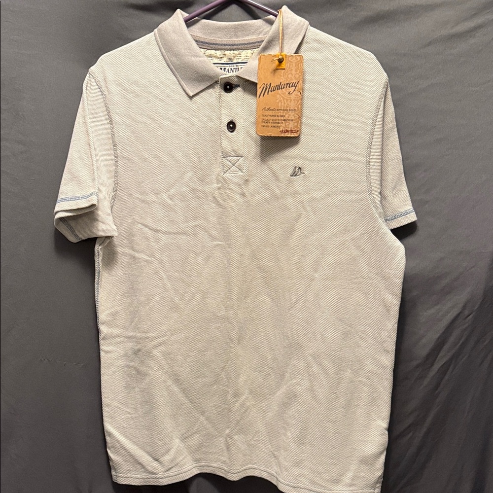 Men's Classic Cream Polo Shirt